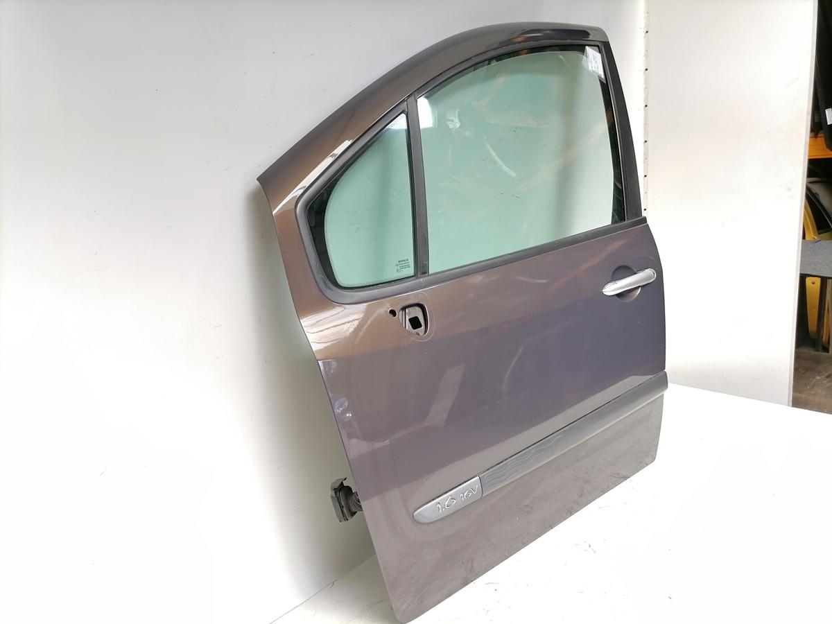 Renault Modus original T&uuml;r vorn links Ted 14 Braunmetallic Bj.2005
